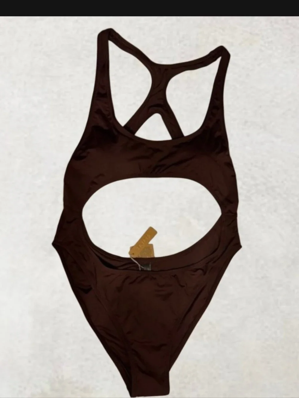 NWT/ Skims Swim Cut Out Monokini XL
